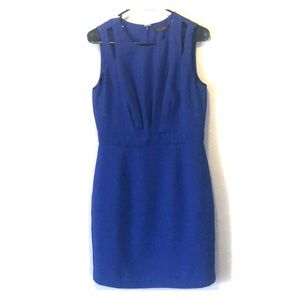Blue business dress